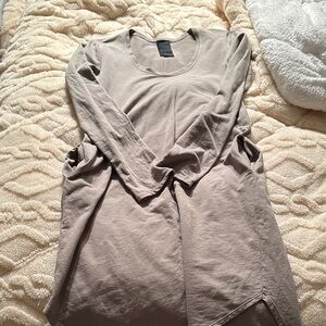 Long Sleeve Green Tunic dress